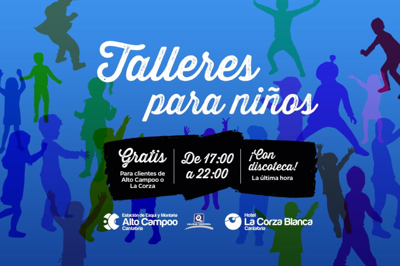 Talleres para niños en Hotel La Corza Blanca