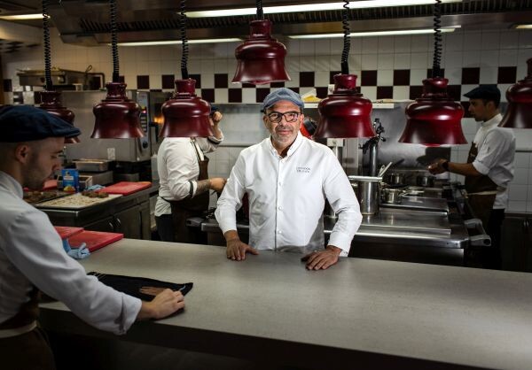 Jesús Sánchez. Chef Cenador de Amós. Tres estrellas Michelin