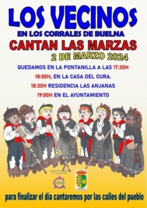 Programa de Las Marzas en Los Corrales de Buelna