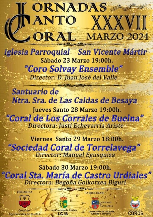 Jornadas de canto coral en Las Caldas de Besaya