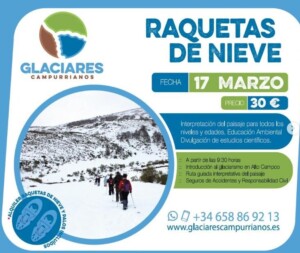 Raquetas de nieve en Campoo