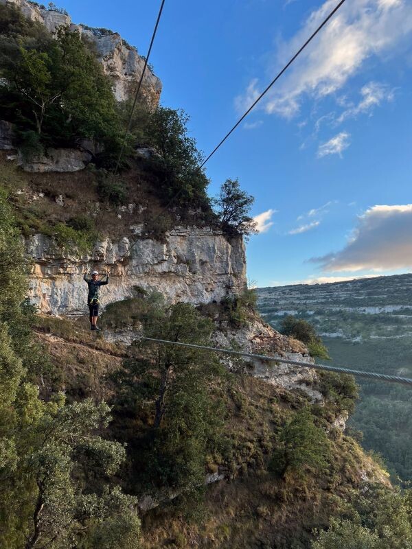 Vía ferrata en Valderredible