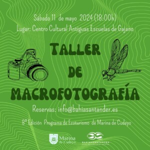 Taller de Macrofotografia en Gajano