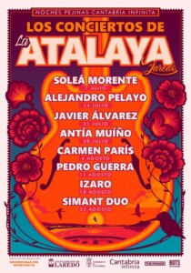 LOS CONCIERTOS DE LA ATALAYA EN LAREDO. VERANO 2024