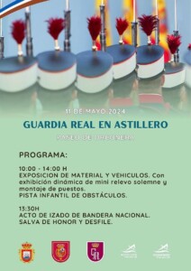 Guardia real en El Astillero - cartel